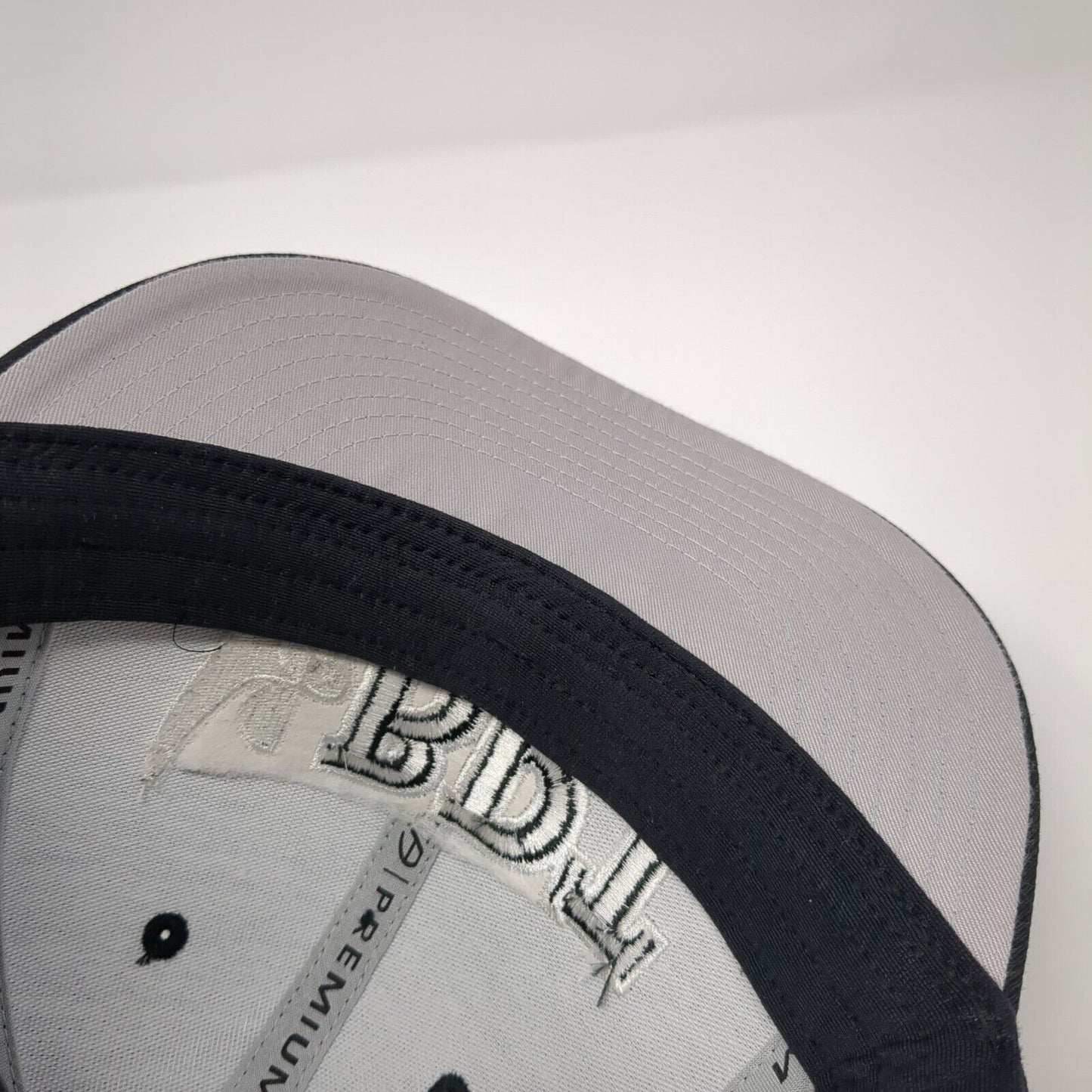 BPT Fitted Hat Black L-XL Embroidered Flexfit Cap America Perforated