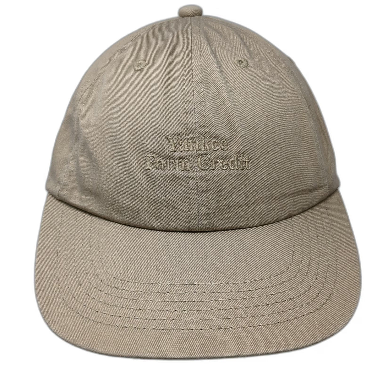K-Products Baseball Cap Brown One Size Yankee Farm Credit Tonal Embroidery Hat