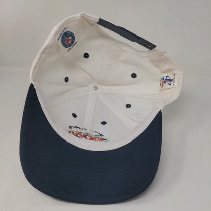Logo Athletic Men's Snapback Hat White OSFA Vintage Super Bowl XXXV 2001