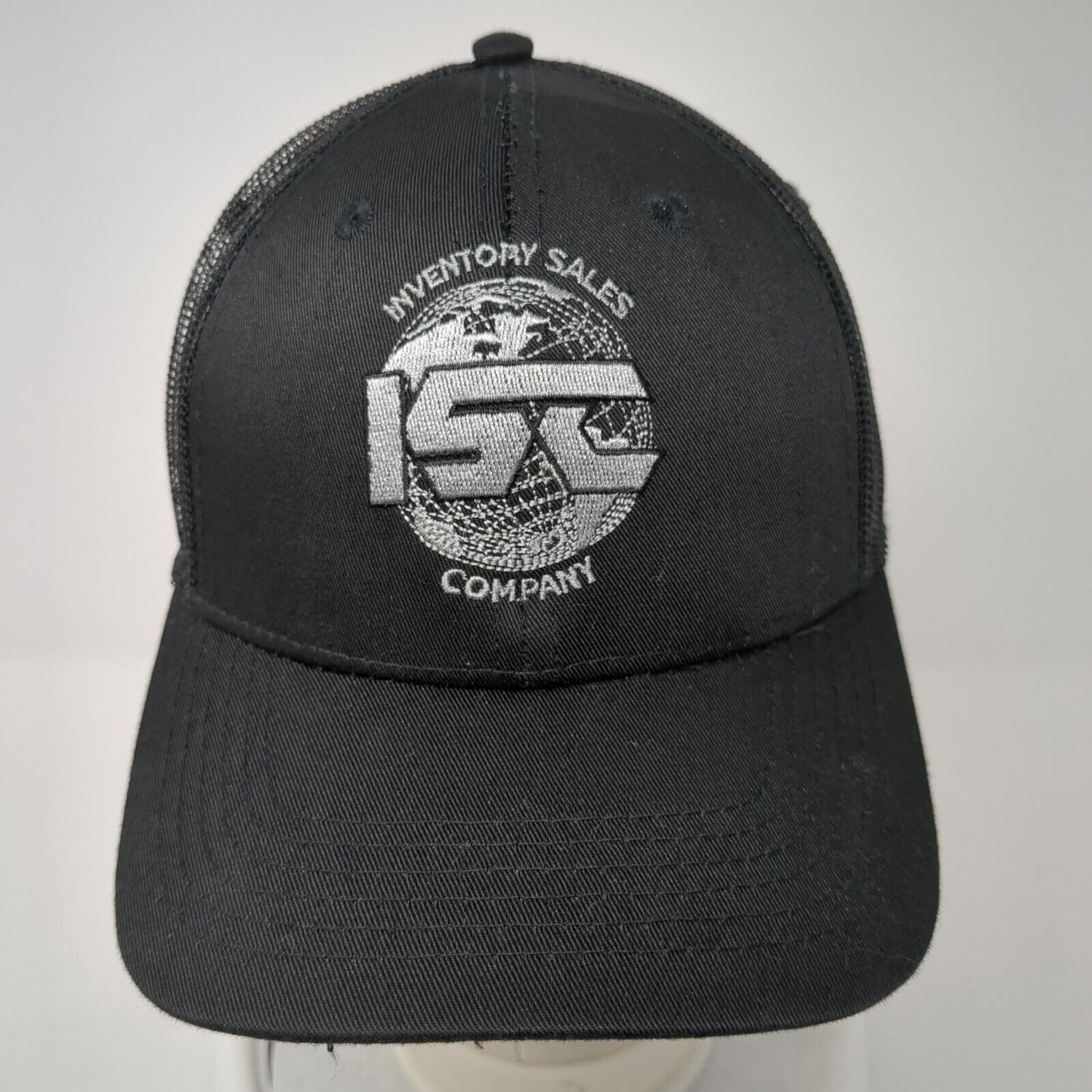 Inventory Sales Company Snapback Trucker Hat Black One Size Mesh Back