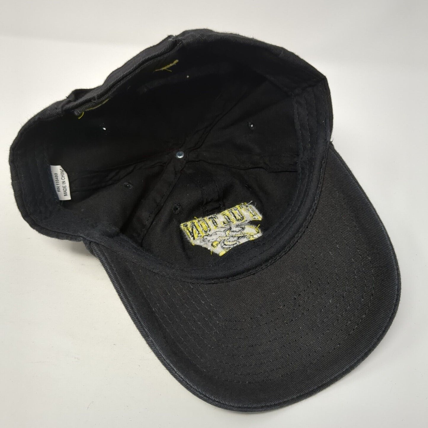 Fulton Hornets Bigo Tires Strapback Hat Black One Size Adjustable Embroidered