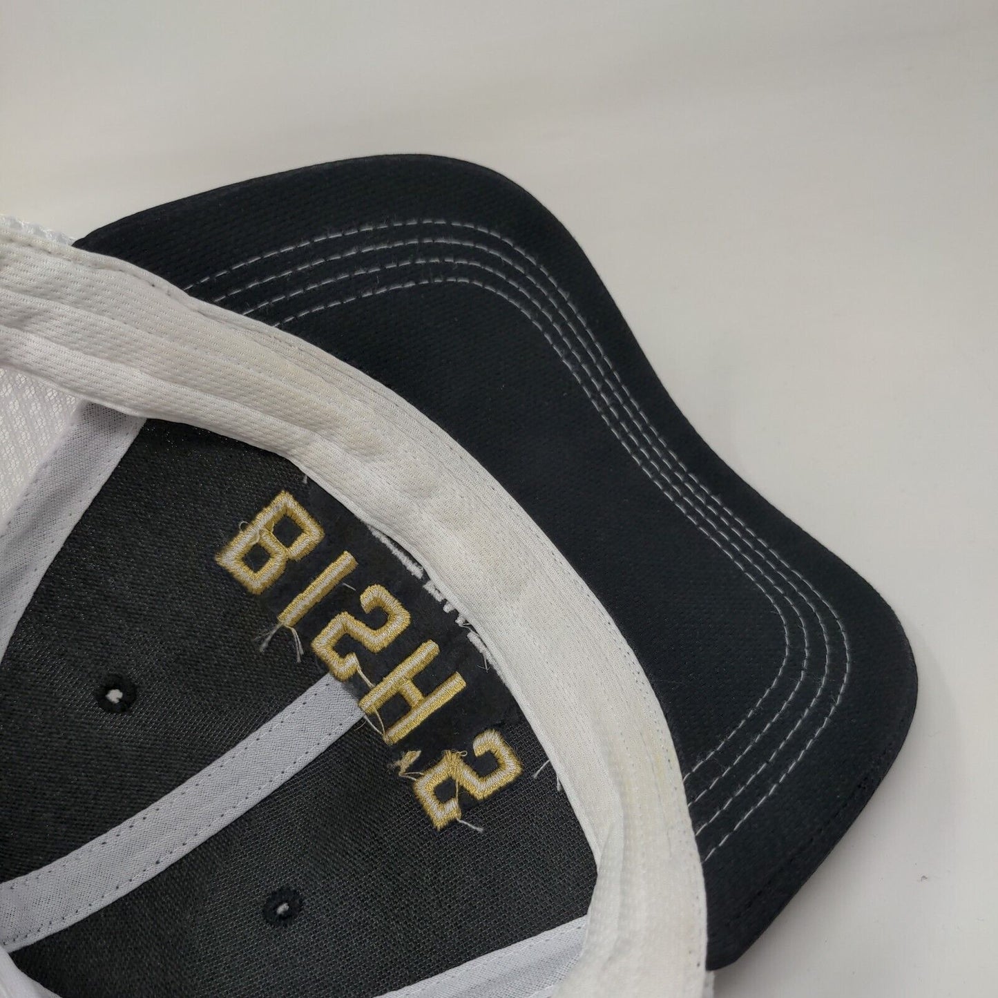 Bish's RV Snapback Mesh Back Hat Black One Size Adjustable Embroidered