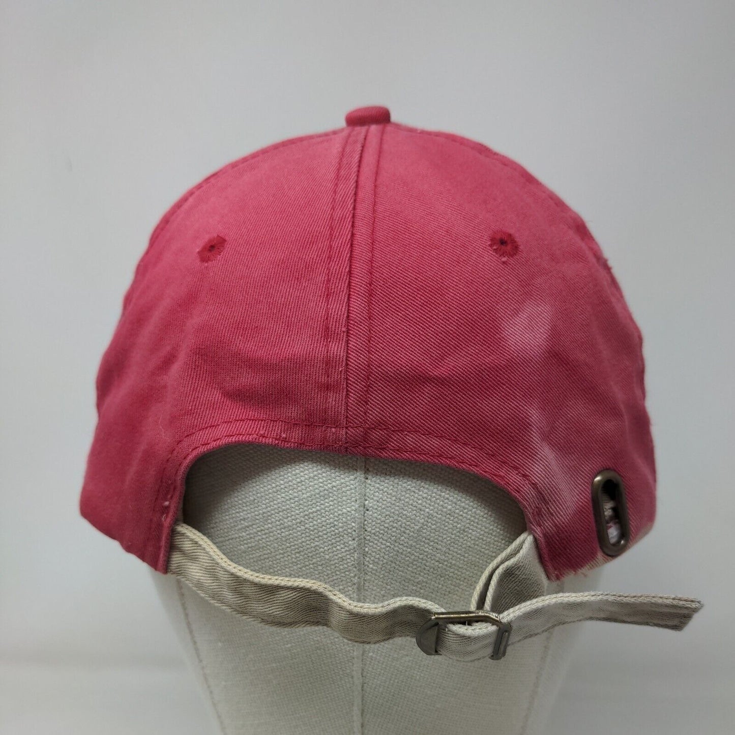 West Richland Golf Club Slideback Hat Red One Size Embroidered Cali Fame