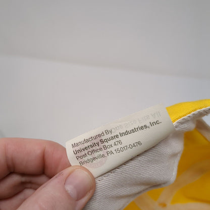 Northern Wolves NSU Snapback Hat Yellow One Size Adjustable Embroidered 6 Panel