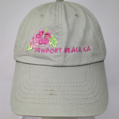 Dorfman Pacific Co. Baseball Cap Green One Size Flower Newport Beach Hat