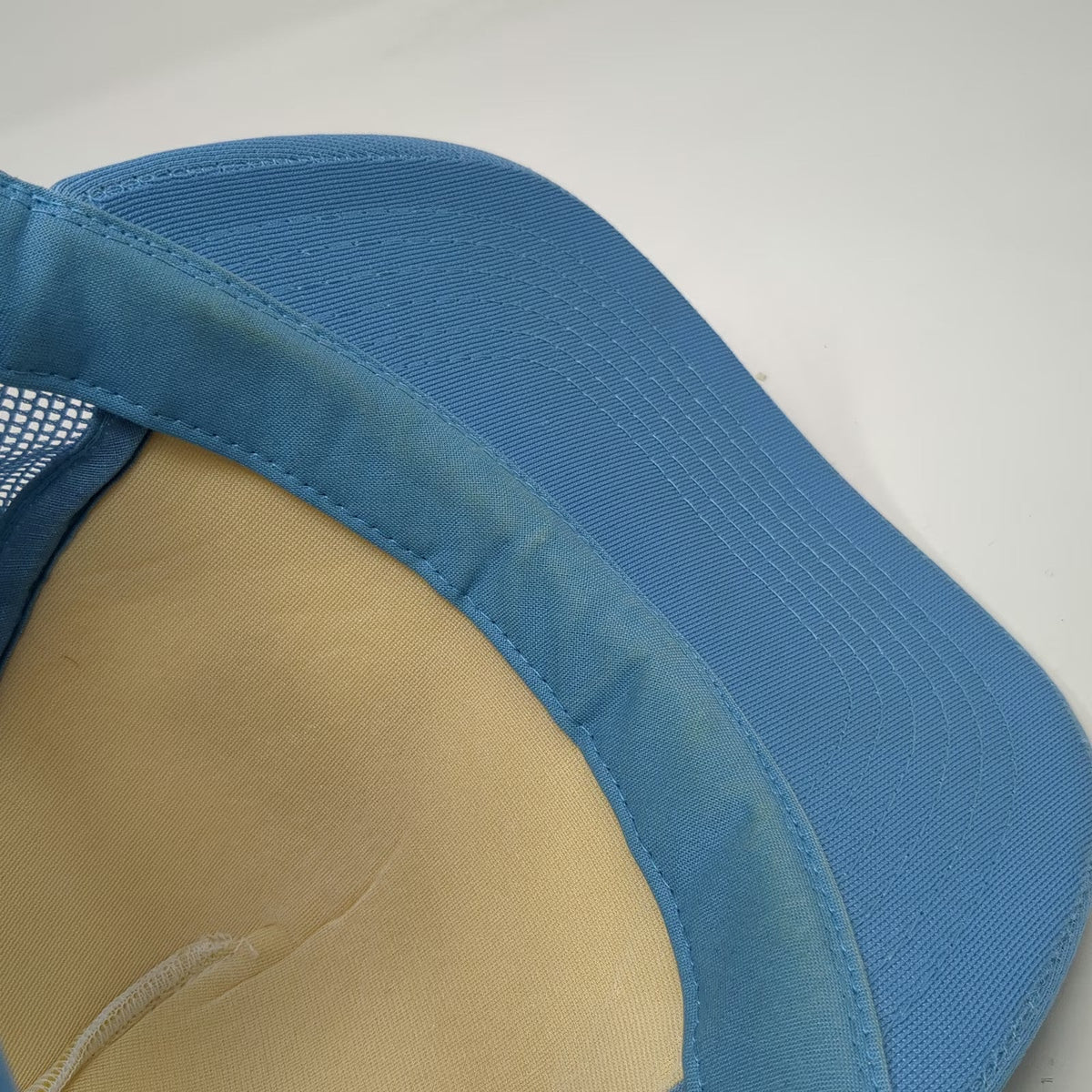 Trucker Hat Blue One Size Myrtle Beach Sailboat Snapback Mesh Foam Front Hat