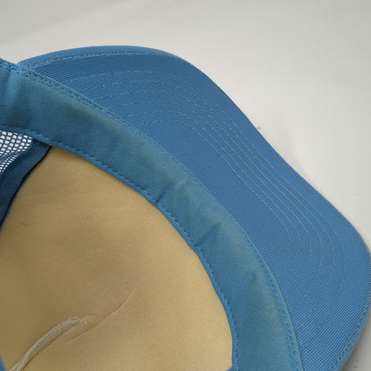 Trucker Hat Blue One Size Myrtle Beach Sailboat Snapback Mesh Foam Front Hat