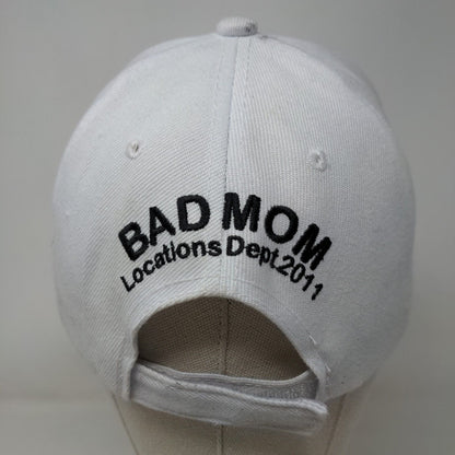 Telesis Mode On Strapback Hat White OSFA Adjustable Embroidered Golden Lion