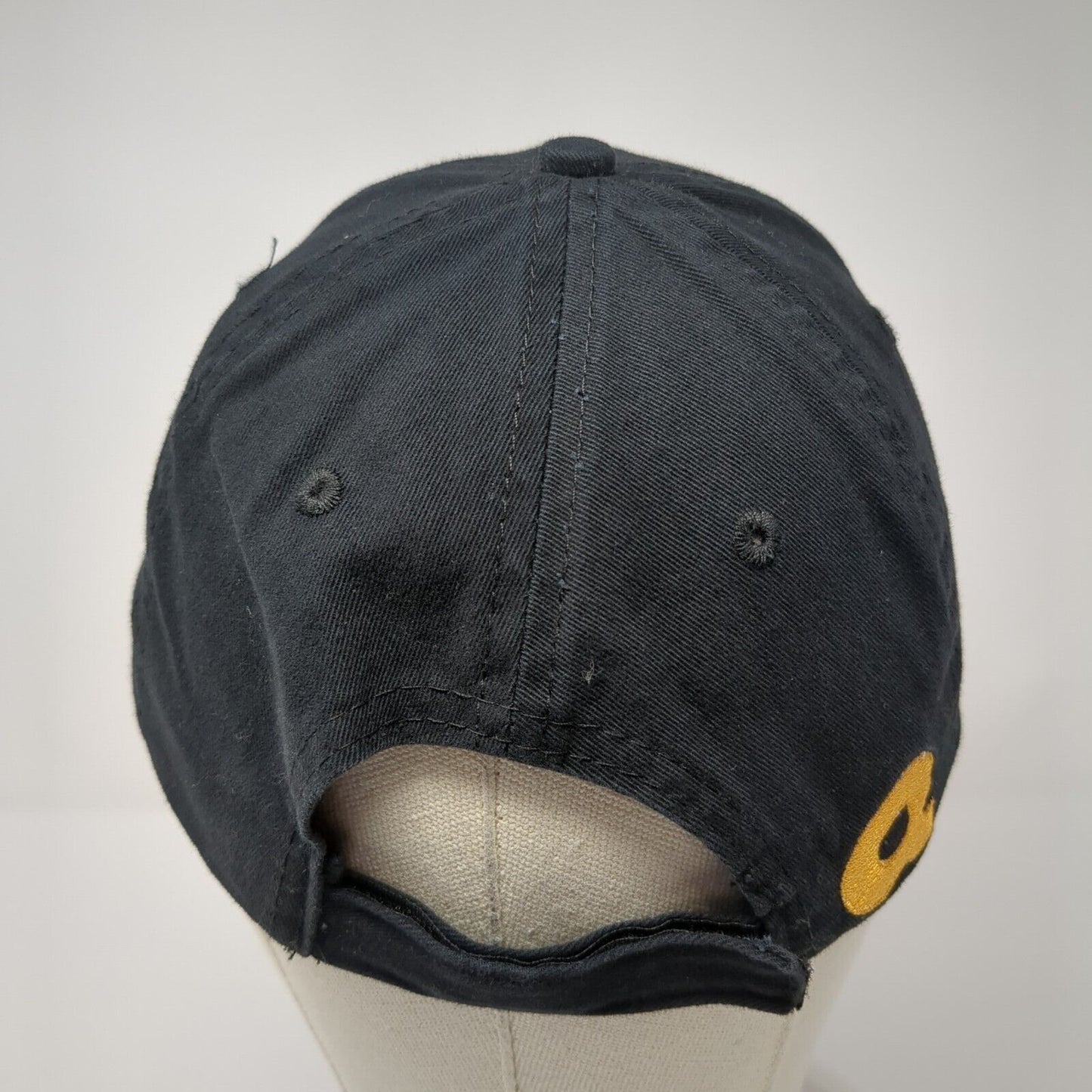 Qdoba Strapback Hat Black One Size Adjustable Embroidered 6 Panel