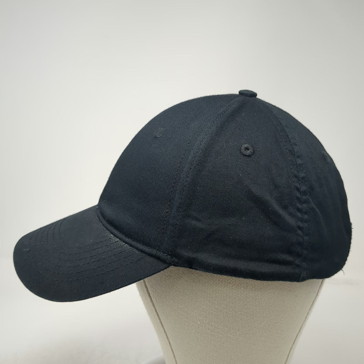 Loomstate Chipotle Logo Black One Size Baseball Cap Hat Organic Cotton Strapback