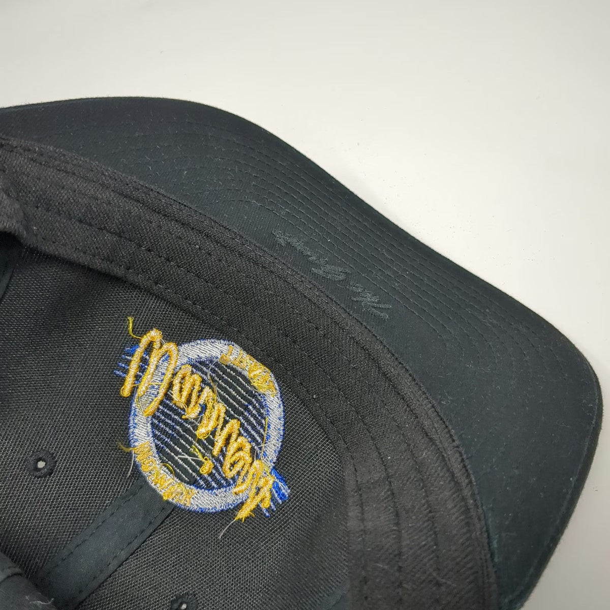 The Game Snapback Black One Size Mohawk Trail Warriors Hat Logo Graphic Cotton