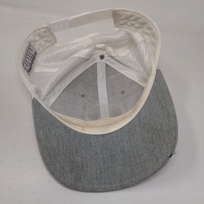 Jetset Surf Shop Marco Island Snapback Trucker Hat Gray One Size Mesh Back