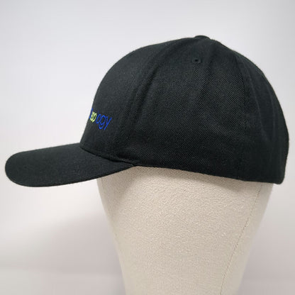 Flexfit Yupoong Baseball Cap Black M US Ecology Safety 360 Logo Embroidered hat