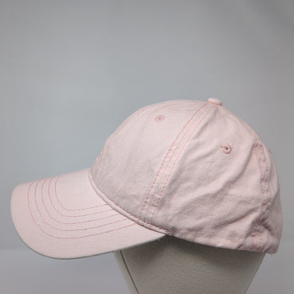Unbranded Slideback Hat Pink Rose Blush One Size Adjustable Blank