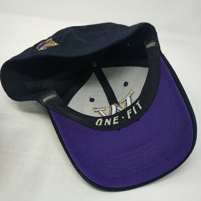 Washington Huskies NCAA Top of the World Black Purple Gold One Size Stretch Hat