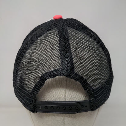 Barbie Snapback Trucker Hat Multicolor One Size Colorblock Mesh Back 6 Panel
