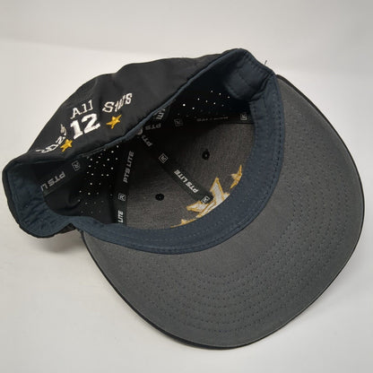 VS 2023 All Stars 12 Fitted Baseball Cap Black Small Embroidered Richardson