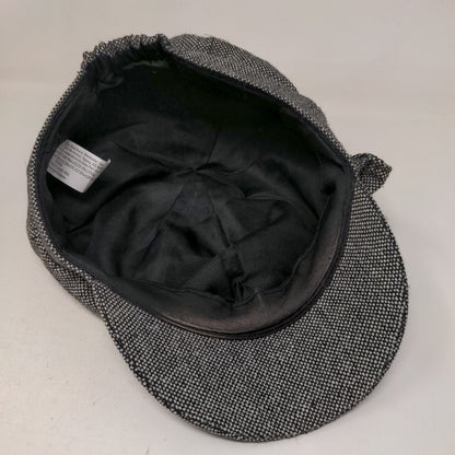 Payless Newsboy Pressboy Hat Cap Multicolor One Size Bow Blank
