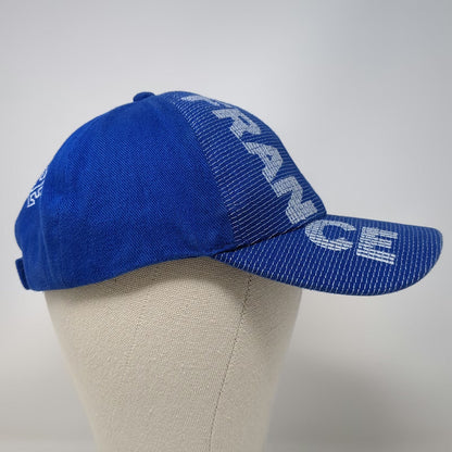 Blue Baseball Cap One Size France Country Flag Rooster Adjustable Strapback Hat
