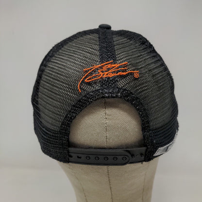 Stewart Haas Racing Men's Snapback Mesh Back Hat Black White OSFM Tony Stewart