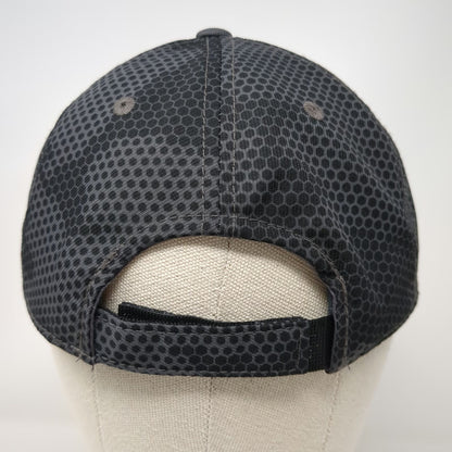 Sport-Tek Baseball Cap Gray One Size Carrier Experts Hex Mesh Strapback Hat