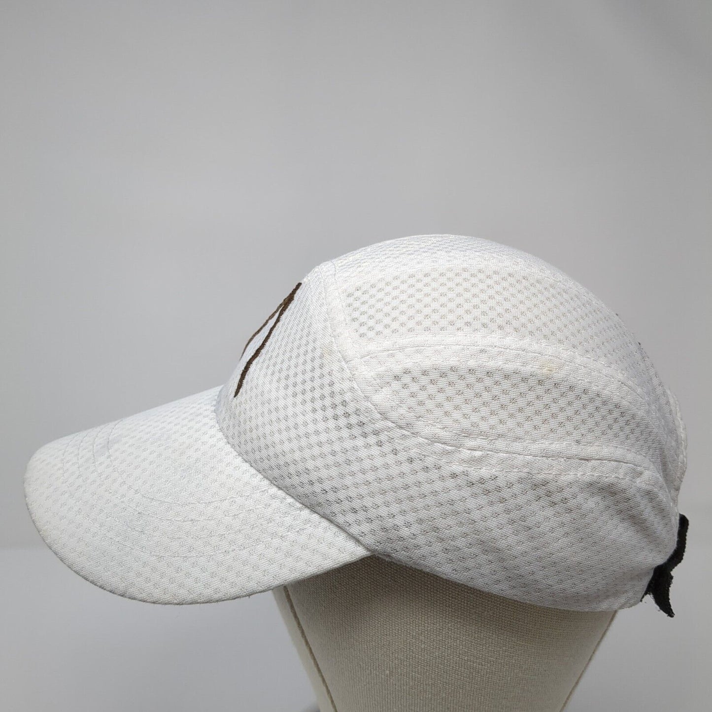 The Athlete's Foot Strapback Hat White One Size Adjustable Bay Six