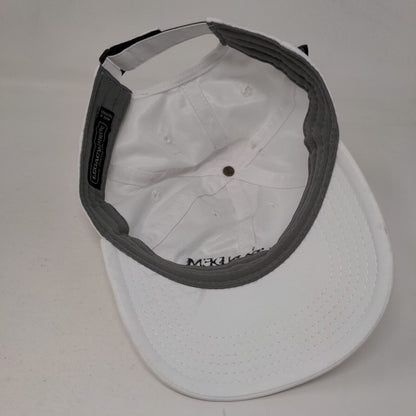 Tandem Investment Advisors Strapback Hat White One Size Embroidered Legacy