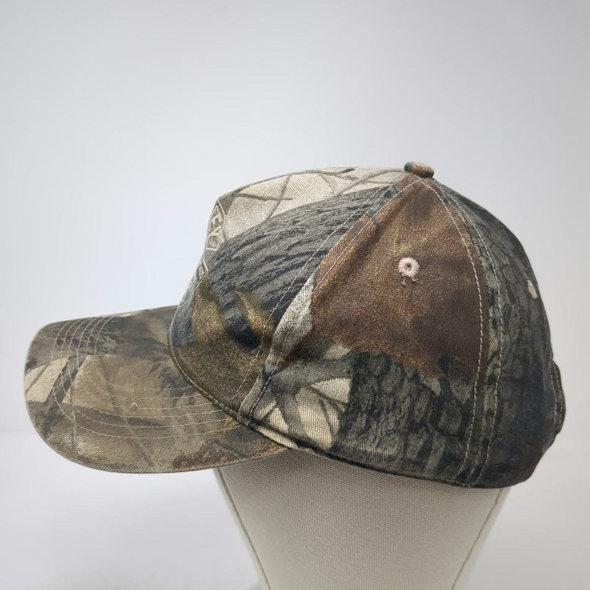 Daystone 5 Panel Brown Camo One Size Hat Gurney Bros Earthmovers Springfield VT