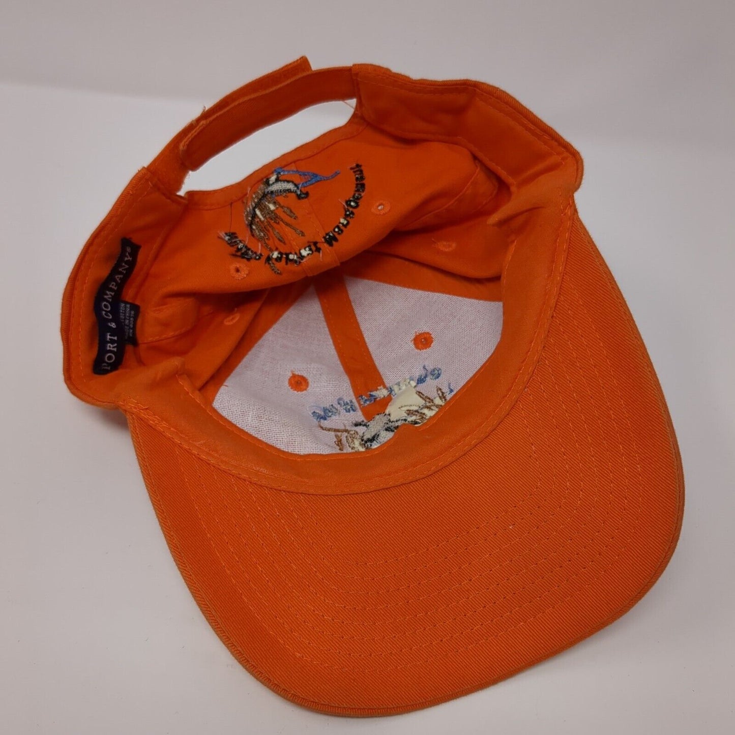 CJ Strike WMA Idaho Power Company Strapback Hat Orange One Size Outdoor