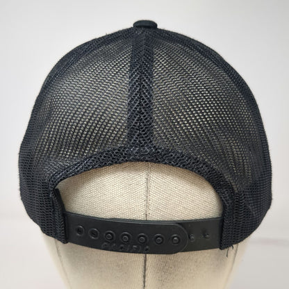 Pacific Headwear Trucker Hat Black One Size Mesh Back Chief Anderson Supply Co