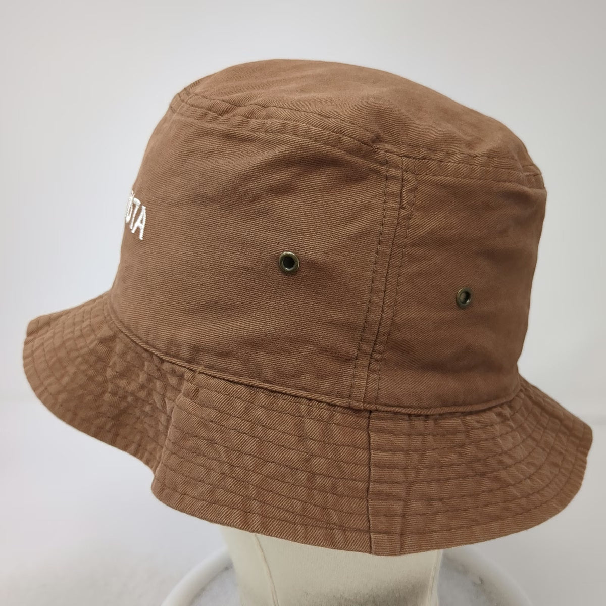 Toyota Bucket Hat Brown One Size Reversible San Diego Padres Logo Cotton Twill