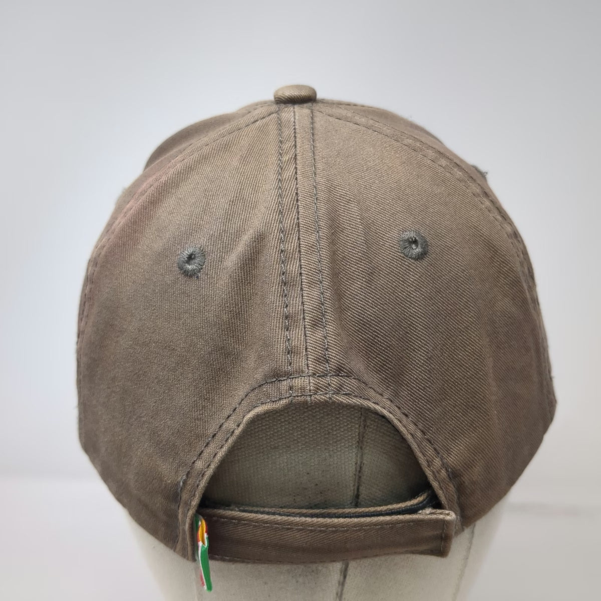 Beyond Nationalism I Love SU Baseball Cap Brown One Size Strapback Distressed