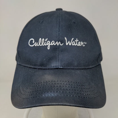 Pacific Headwear Men's Strapback Hat Blue Adjustable Embroidered Culligan Water