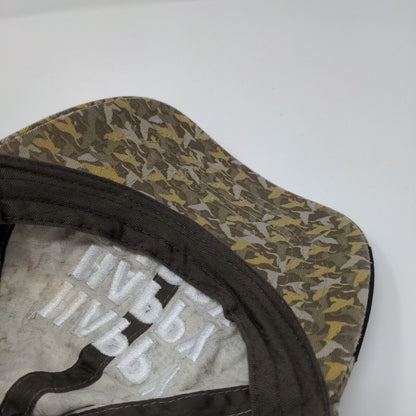 Happy Duck Dynasty Slideback Hat Camouflage OSFM Adjustable 6 Panel Cotton