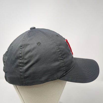 Nike Baseball Cap Gray One Size Heritage86 Dri-FIT Letter H Logo Slideback Hat