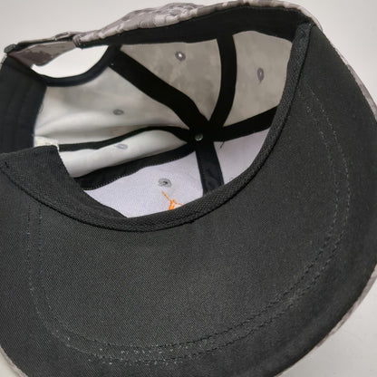 Mustad Baseball Cap Gray One Size Digital Camo Fishing Hook Patch Adjustable Hat