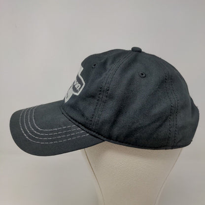 Snap-On Tools Men's Strapback Hat Black Adjustable Embroidered Logo 100% Cotton