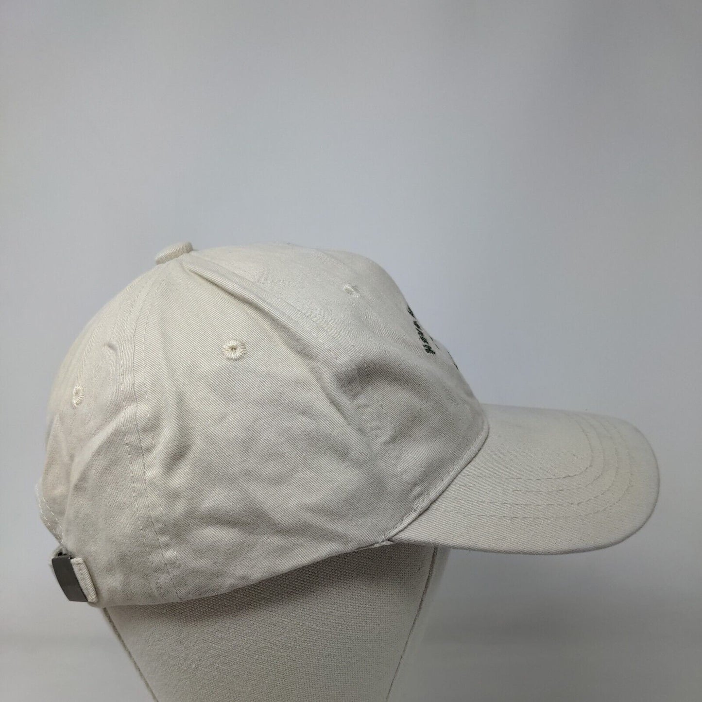 Have Fun Out There Jeep Slideback Hat Tan One Size Adjustable Embroidered Cotton