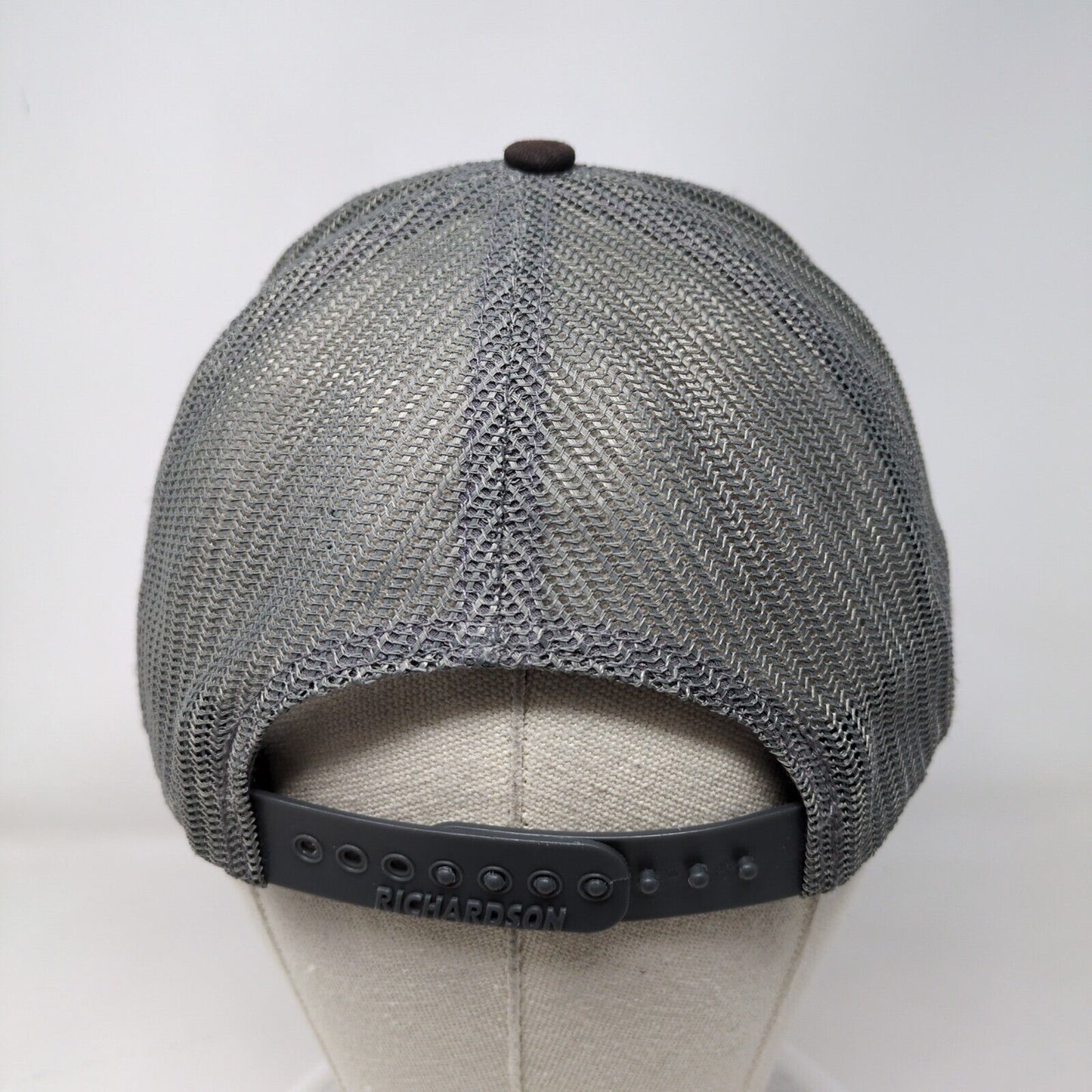 80Eighty Snapback Mesh Back Trucker Hat Black One Size Richardson