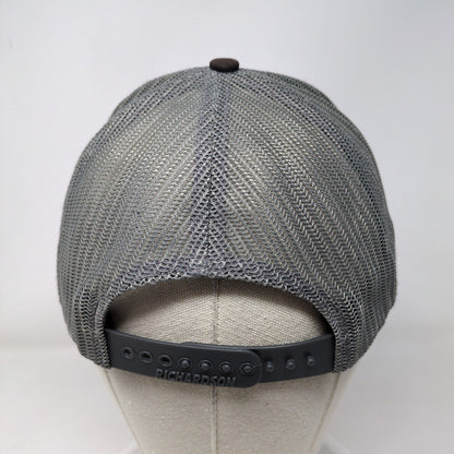 80Eighty Snapback Mesh Back Trucker Hat Black One Size Richardson