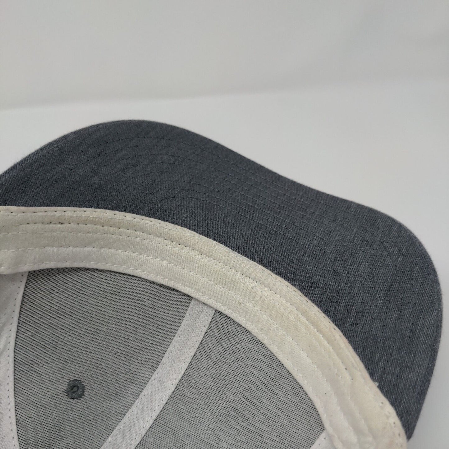 Champro Snapback Trucker Hat Gray OSFA HC5 Adjustable Mesh Back 6 Panel Blank