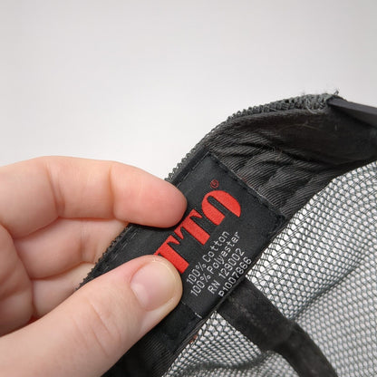 Mother Earth Brew Co. Snapback Trucker Hat Black One Size Mesh Back