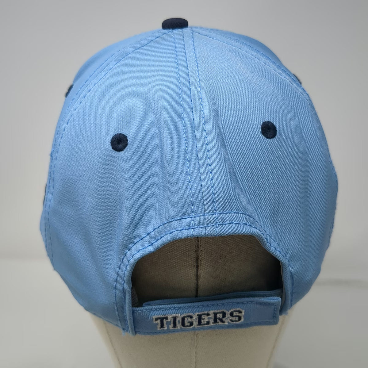 Under Armour Baseball Cap Blue XL Strapback Tigers NT Logo Hat HeatGear