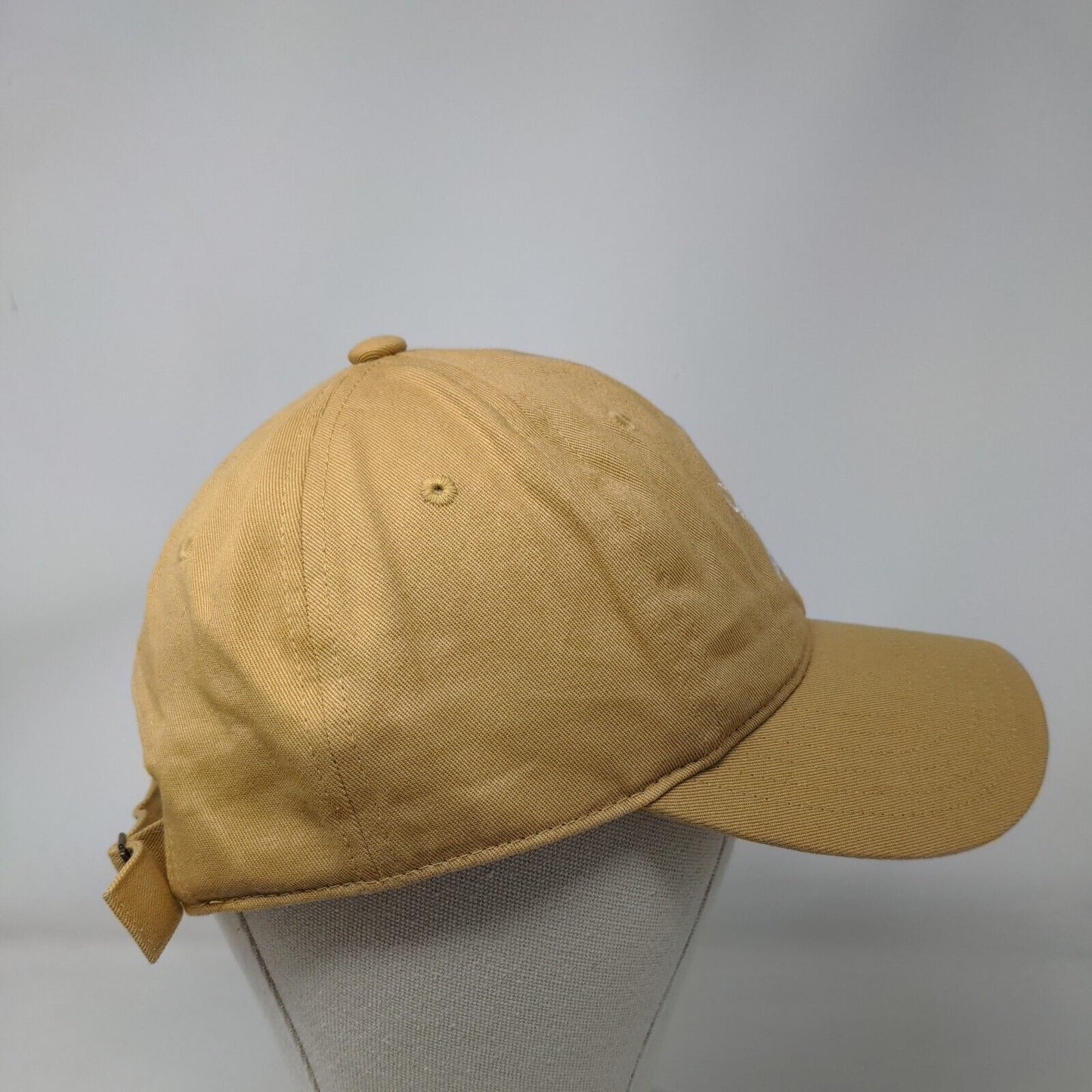 Adidas Trefoil Women's Slideback Hat Tan OSFW Embroidered Logo 3 Stripes