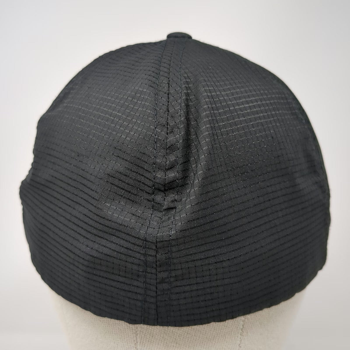 Richardson Baseball Cap Black Red Silver XL Arnold Service Flexfit Patch Hat