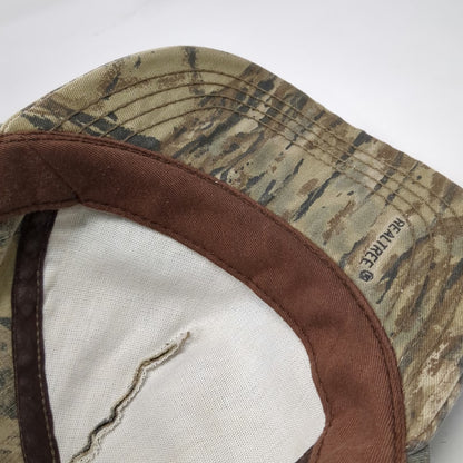 5 Panel Green One Size General Car Exhaust Realtree Camo Snapback hat Automotive