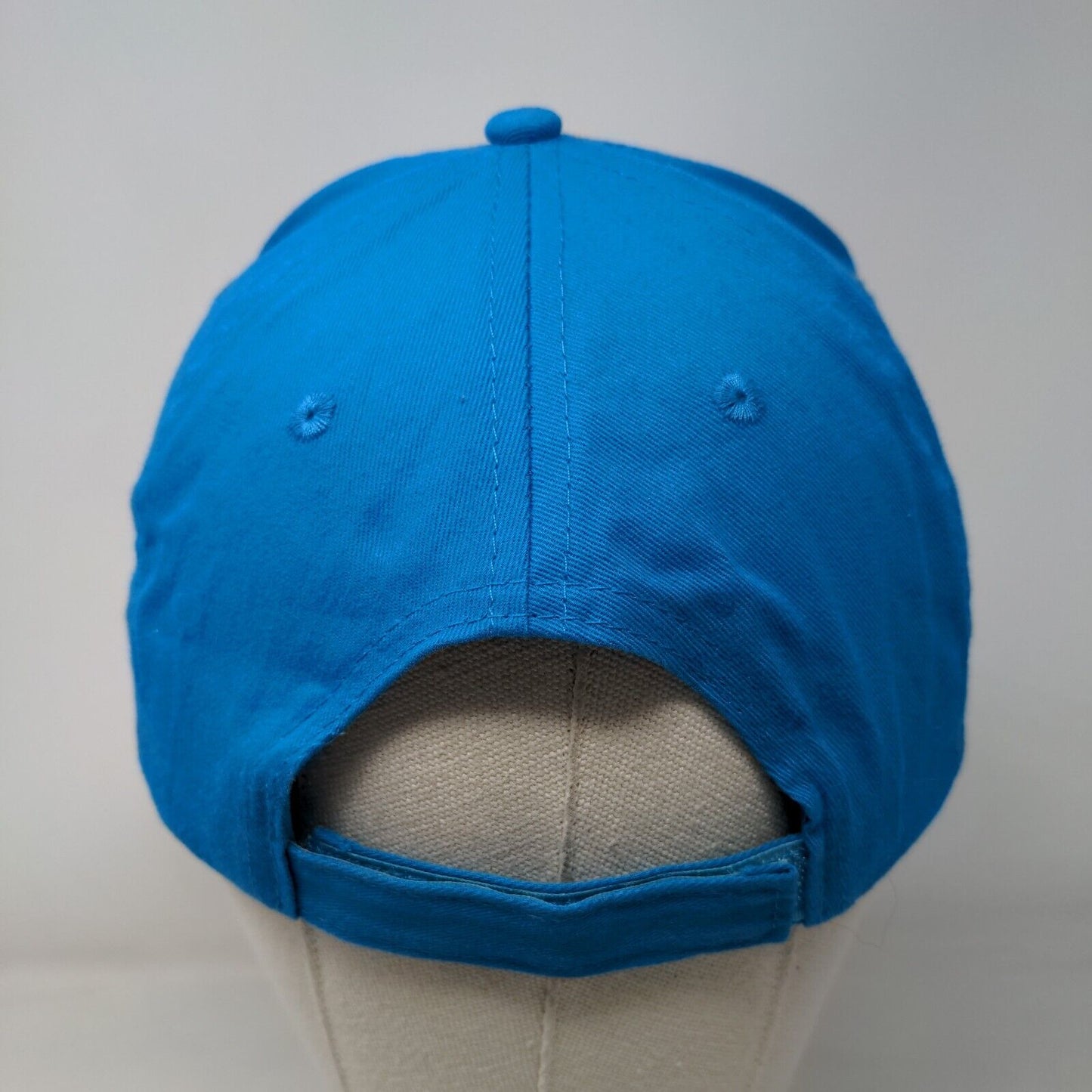 Shock Week 2024 Strapback Hat Blue One Size Adjustable Vented Holes 6 Panel
