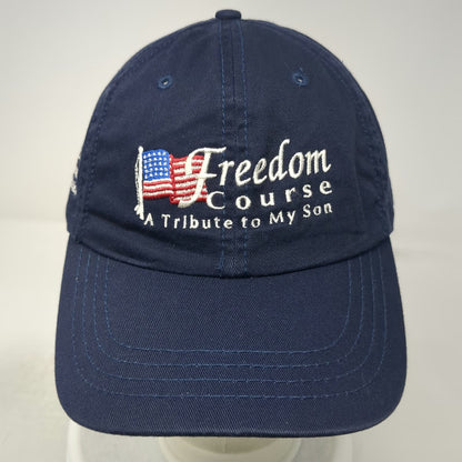 Page & Tuttle Blue Baseball Cap OSFM Freedom Course Falcon Crest Golf Club Hat
