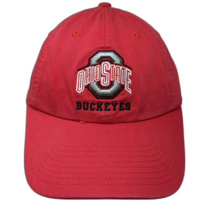 Nike Ohio State Buckeyes NCAA Red One Size Slideback Cotton Hat Swoosh Logo