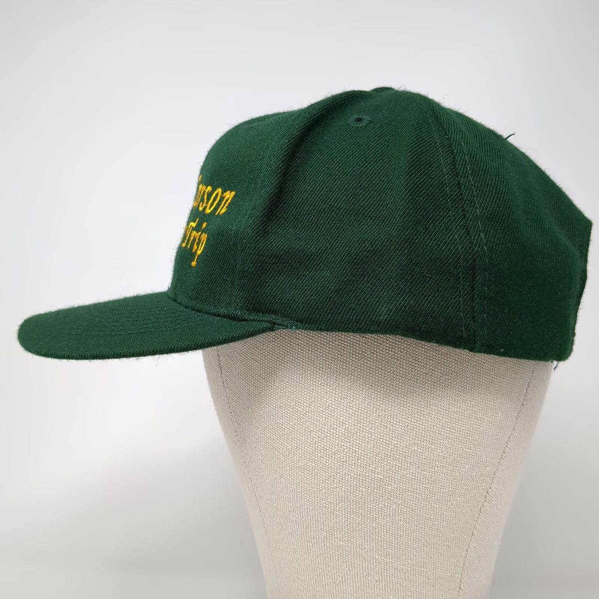 Otto Snapback Green One Size LASD Carson 1999 Fishn Trip Acrylic Wool Hat